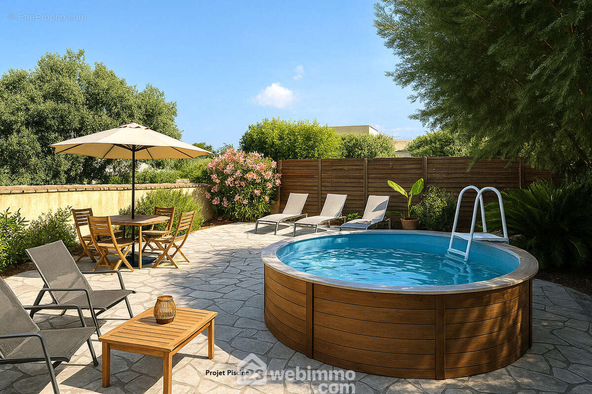 Possibilité d&#039;installer une piscine ou jacuzzi - Maison à SAINTE-MAXIME