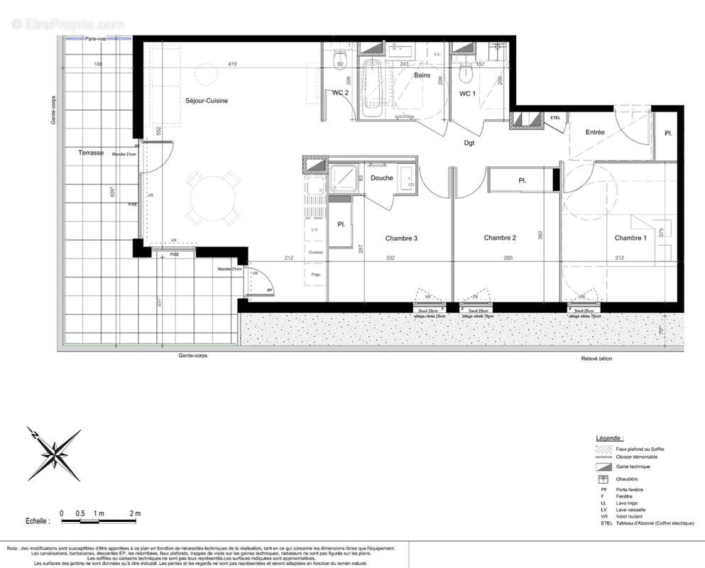 Appartement à THONON-LES-BAINS