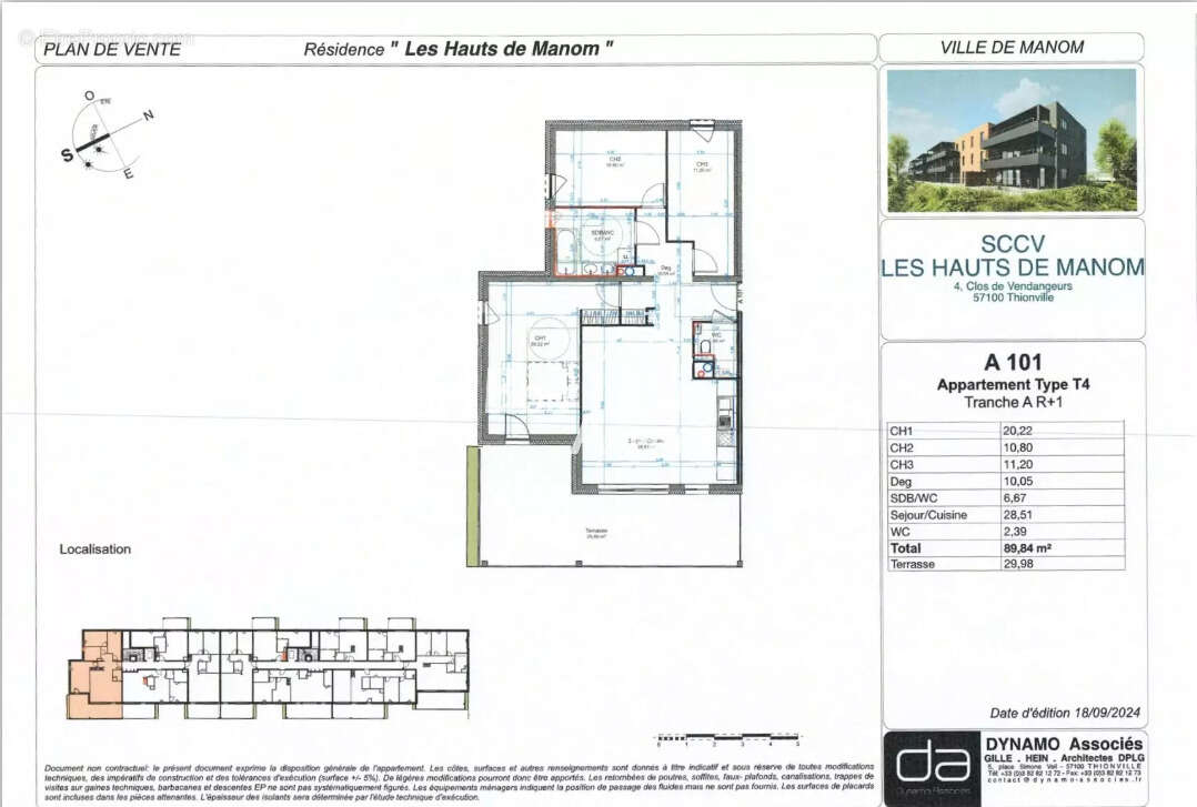 Appartement à MANOM