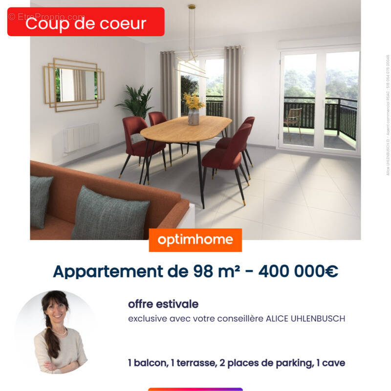 Appartement à MULHOUSE