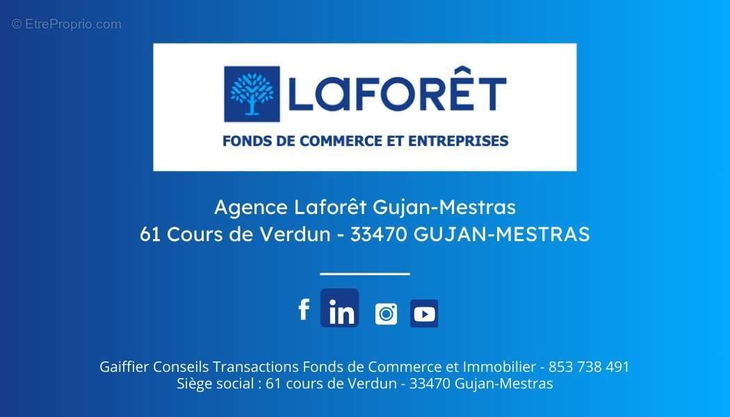 Commerce à LA TESTE-DE-BUCH
