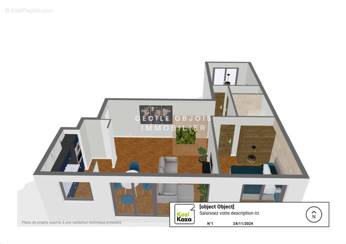 Appartement à SAINT-MAUR-DES-FOSSES