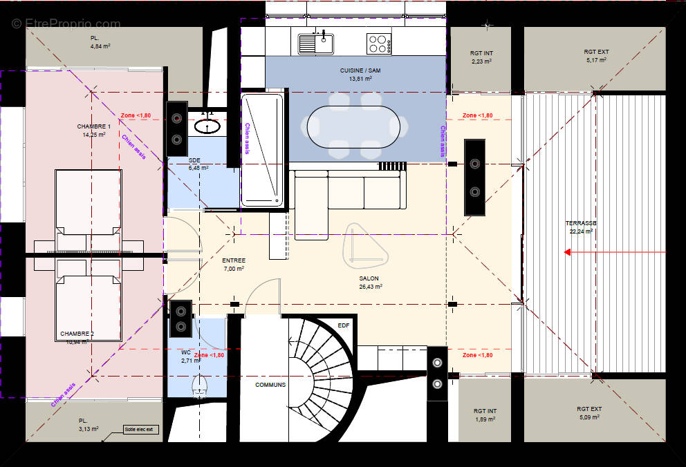 Appartement à NANCY