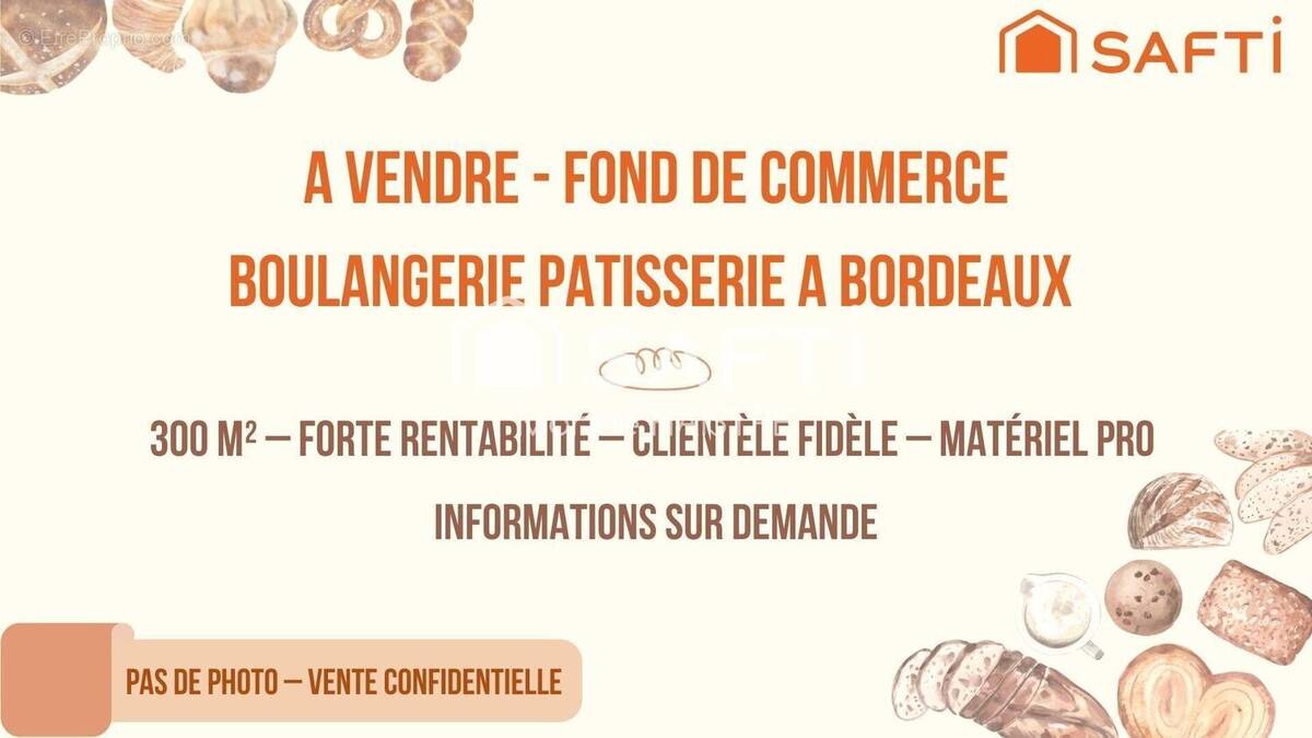 Photo 1 - Commerce à BORDEAUX