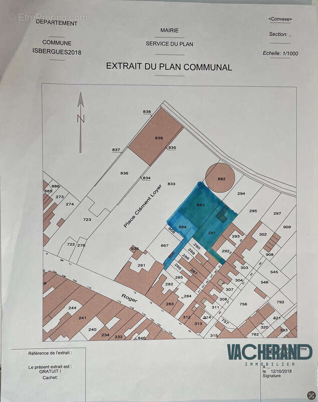 Terrain à ISBERGUES