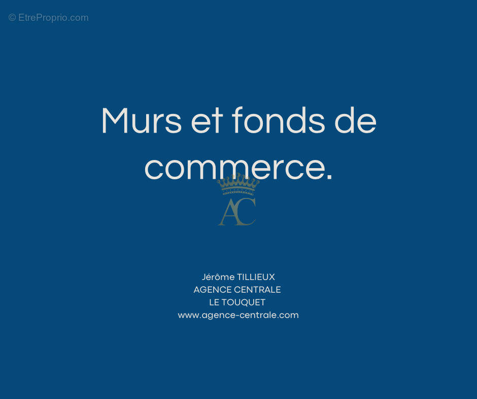 Commerce à LE TOUQUET-PARIS-PLAGE