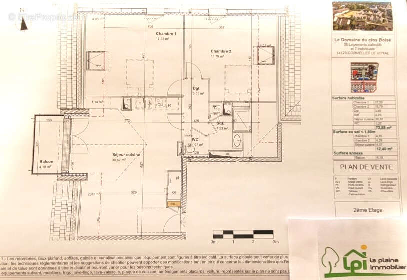 Appartement à CORMELLES-LE-ROYAL