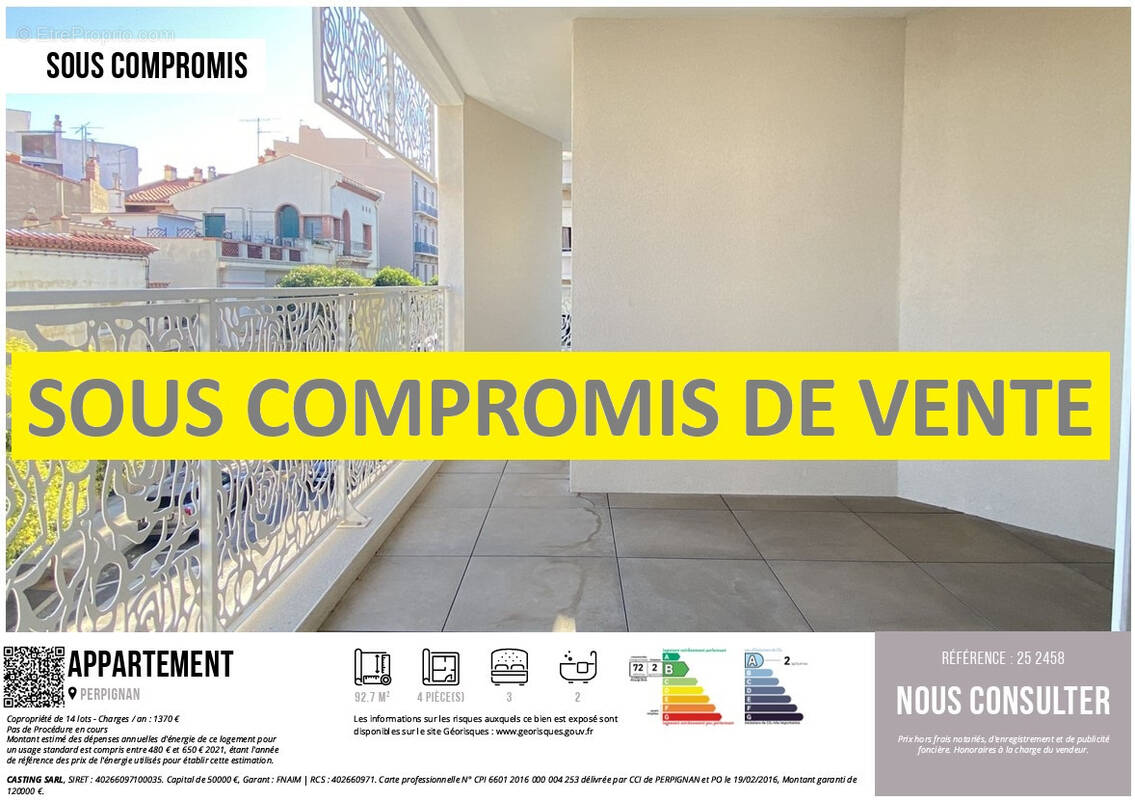 Appartement à PERPIGNAN