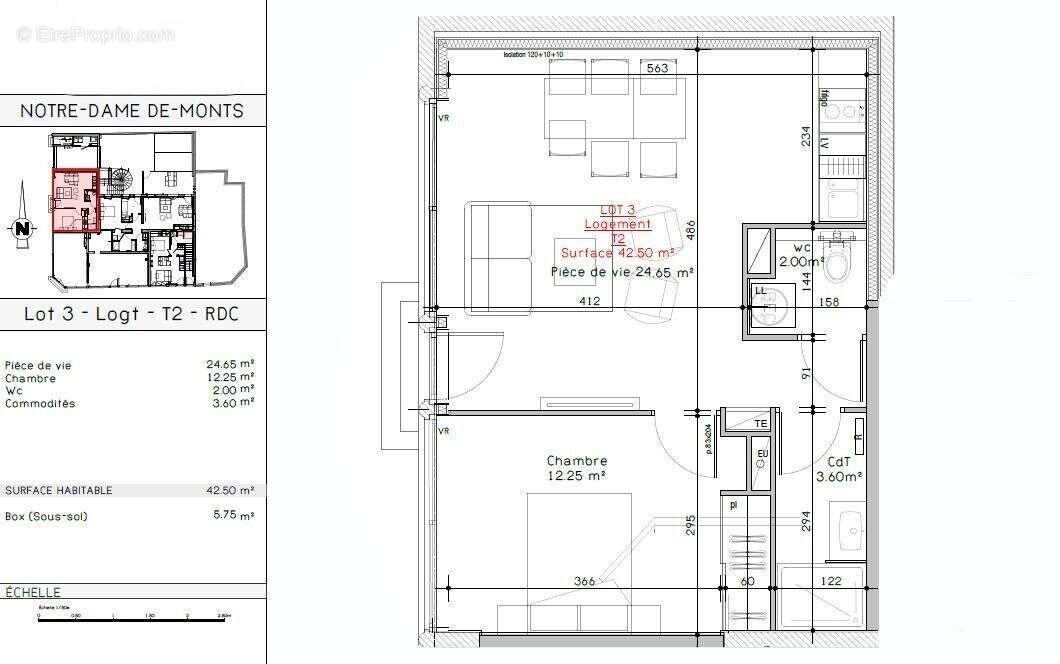 Photo 2 - Appartement à NOTRE-DAME-DE-MONTS