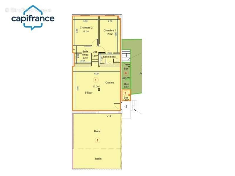 Appartement à SAINT-FRANCOIS