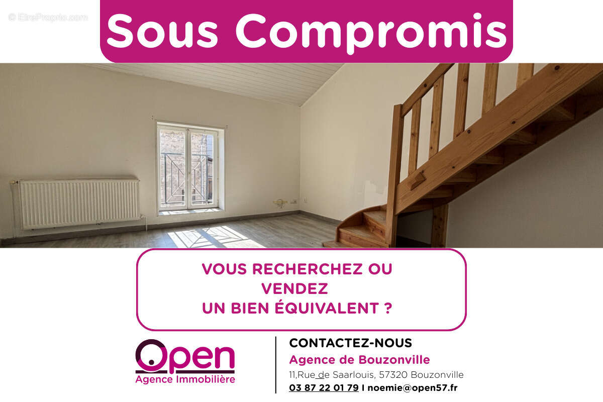 Appartement à BOUZONVILLE