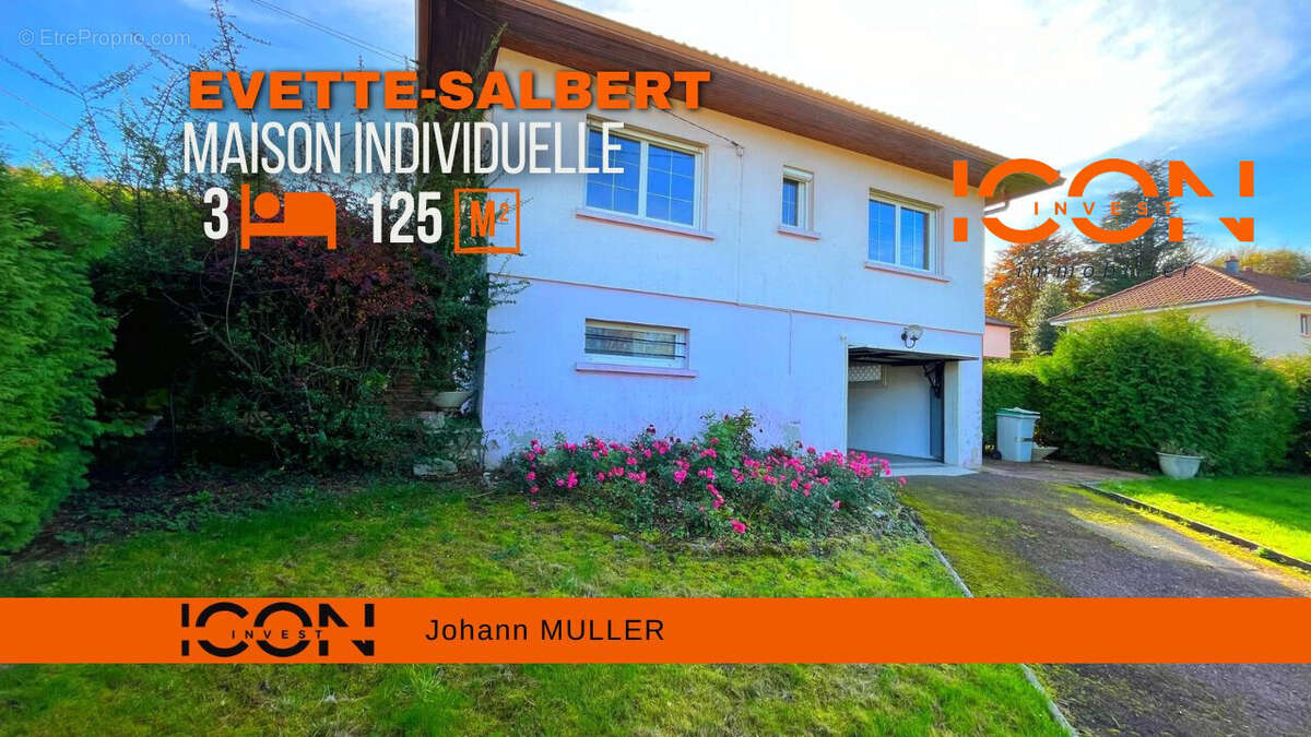 Maison à EVETTE-SALBERT