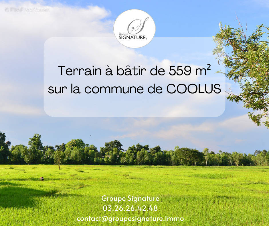 Terrain à COOLUS