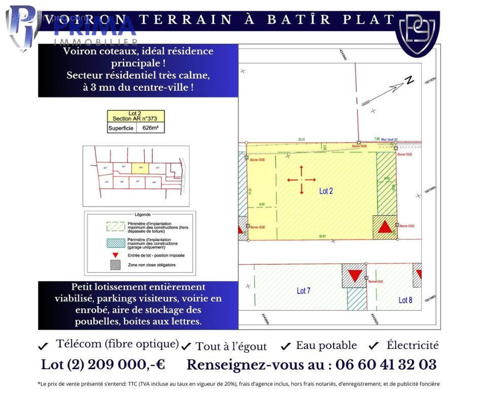 Terrain à VOIRON