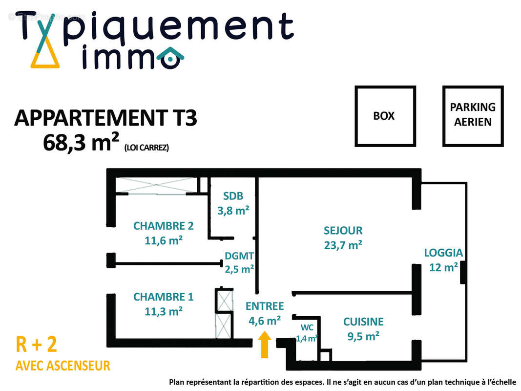 Appartement à TOULOUSE