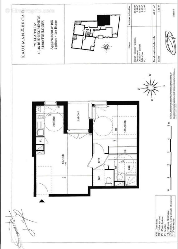 Appartement à TOULOUSE