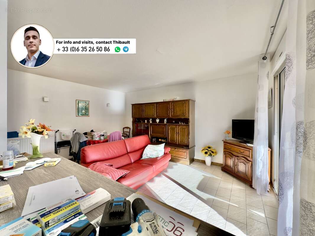 Appartement à SAINT-LAURENT-DU-VAR