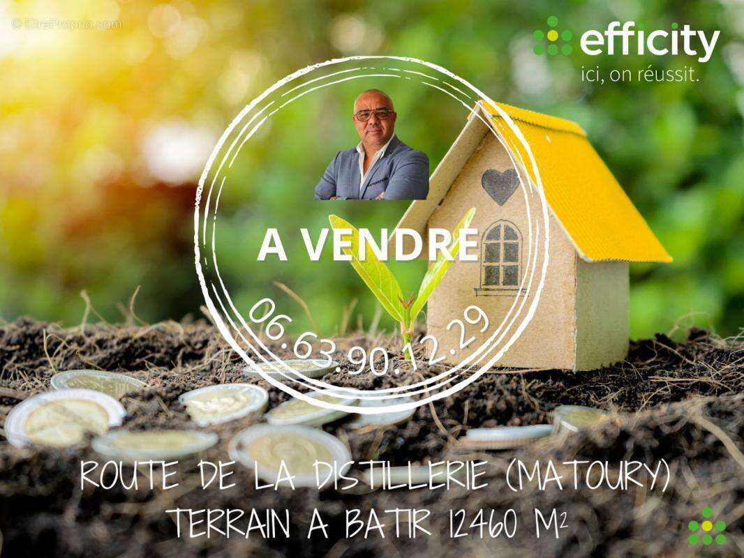 Terrain à MATOURY