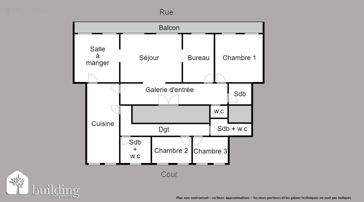 Appartement à PARIS-17E