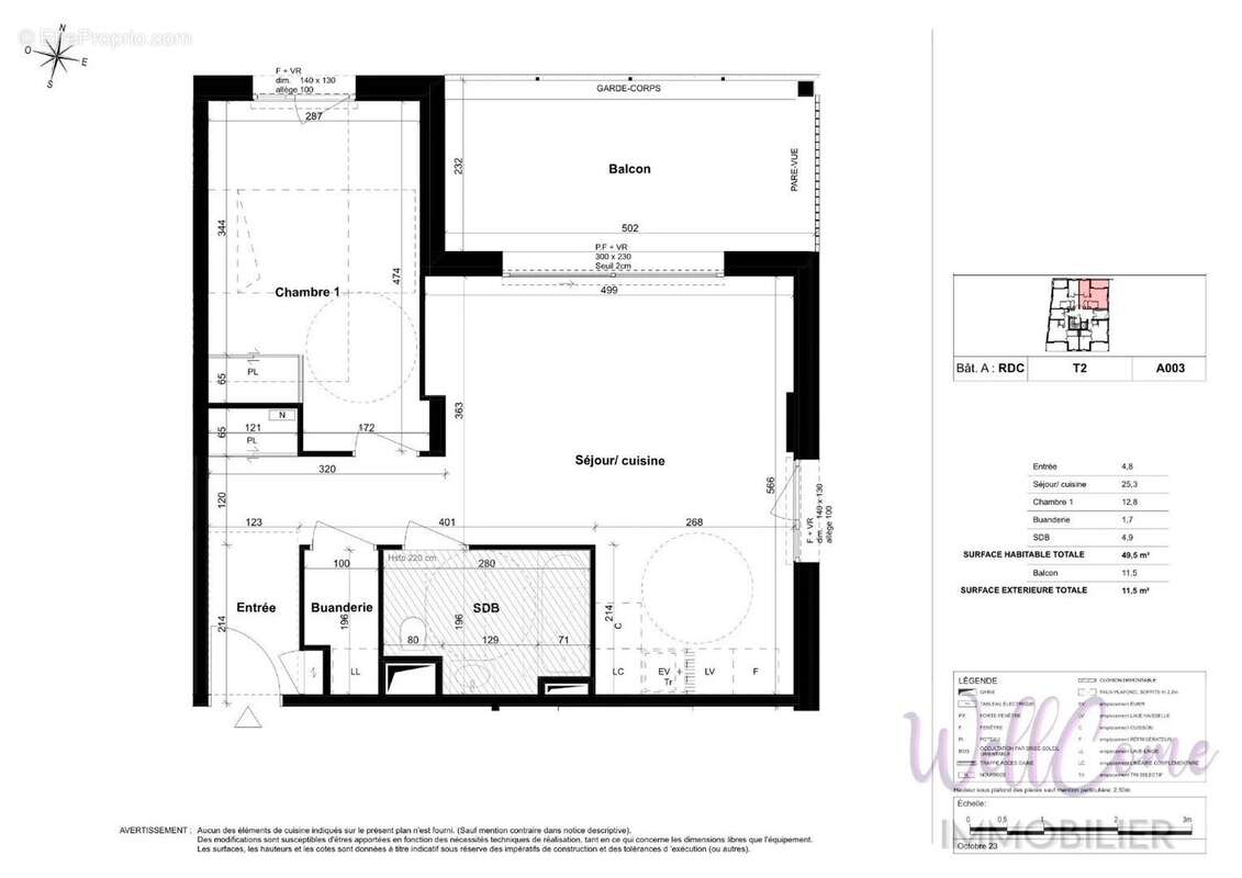 Appartement à COGNIN