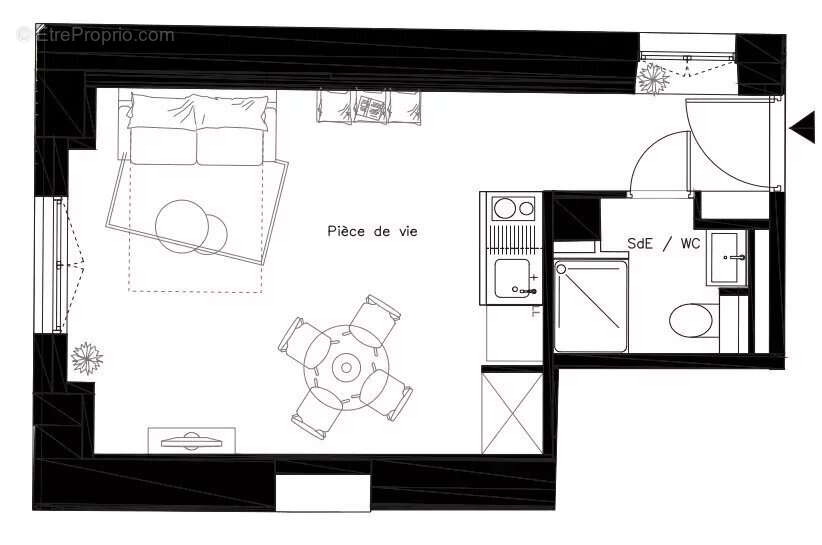 Appartement à TASSIN-LA-DEMI-LUNE