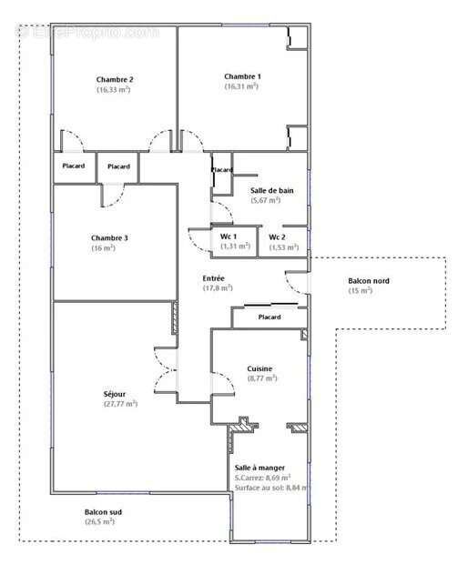 Appartement à NICE