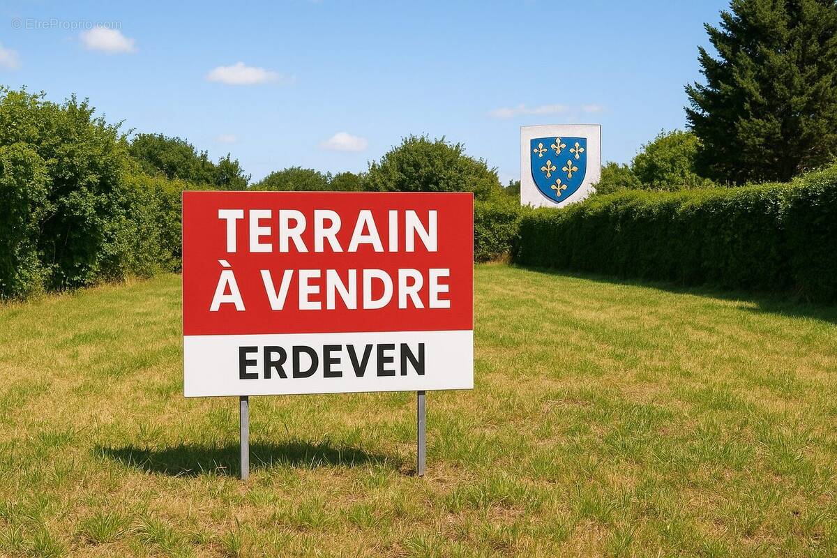 Terrain à ERDEVEN