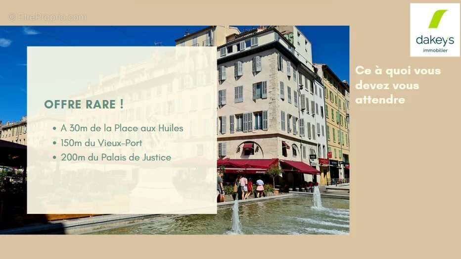 Commerce à MARSEILLE-7E