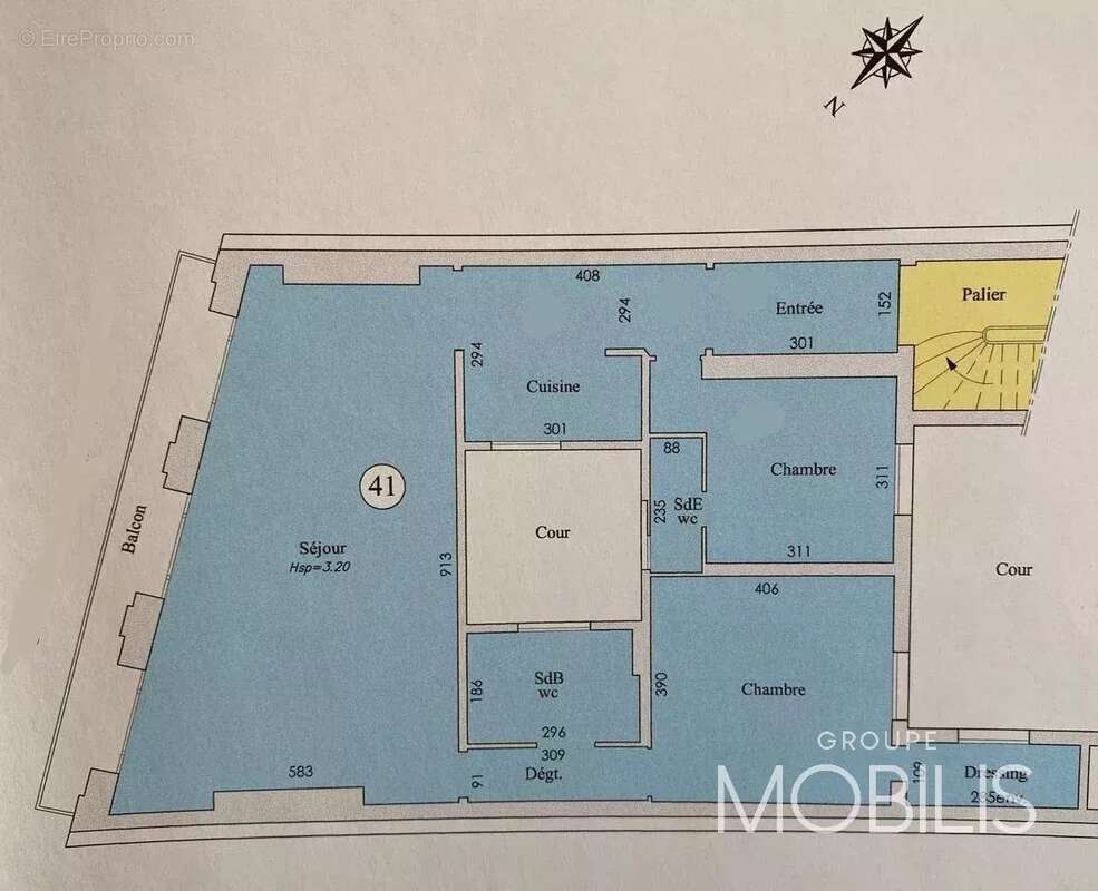 Appartement à PARIS-1E