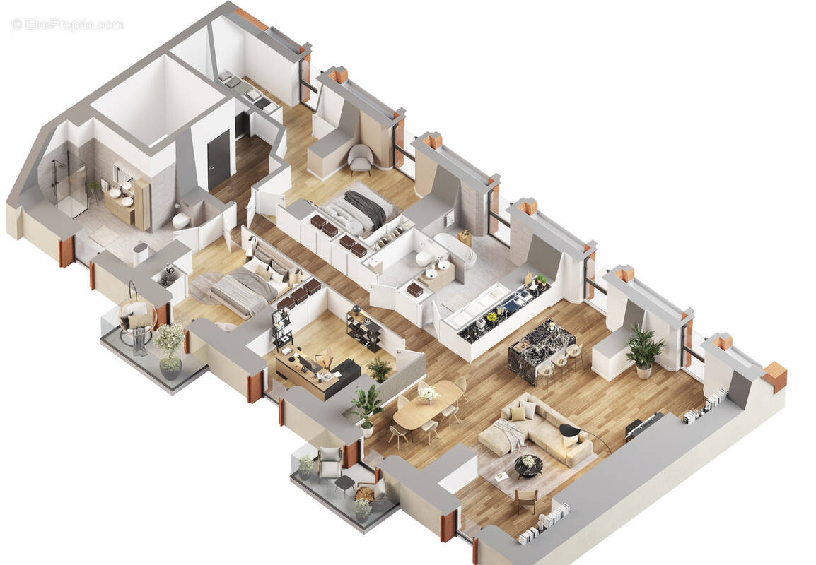 Appartement à HOULGATE