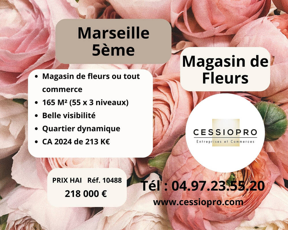 Commerce à MARSEILLE-5E