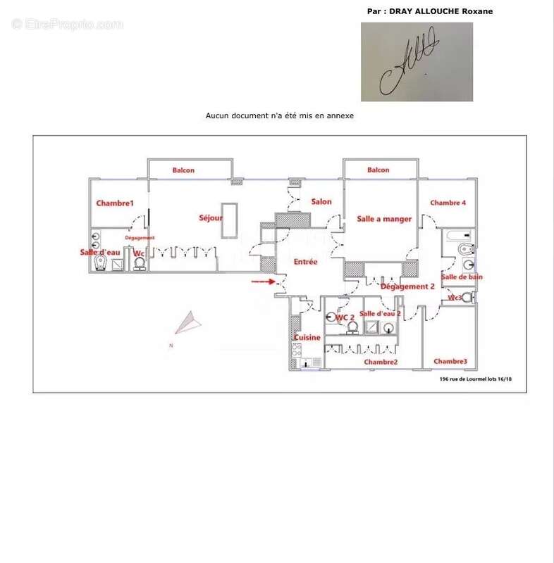 Appartement à PARIS-15E