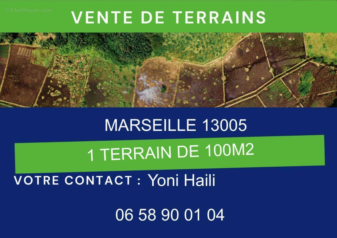 Terrain à MARSEILLE-5E