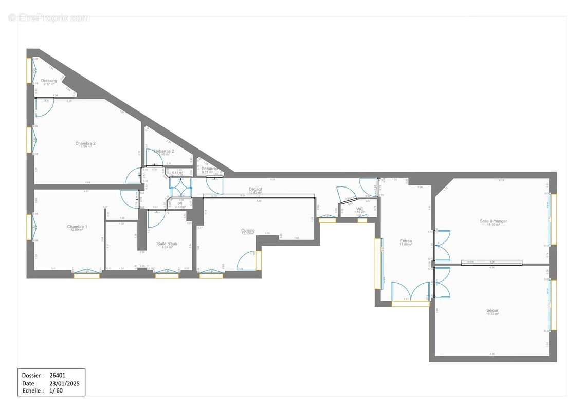 Appartement à PARIS-11E