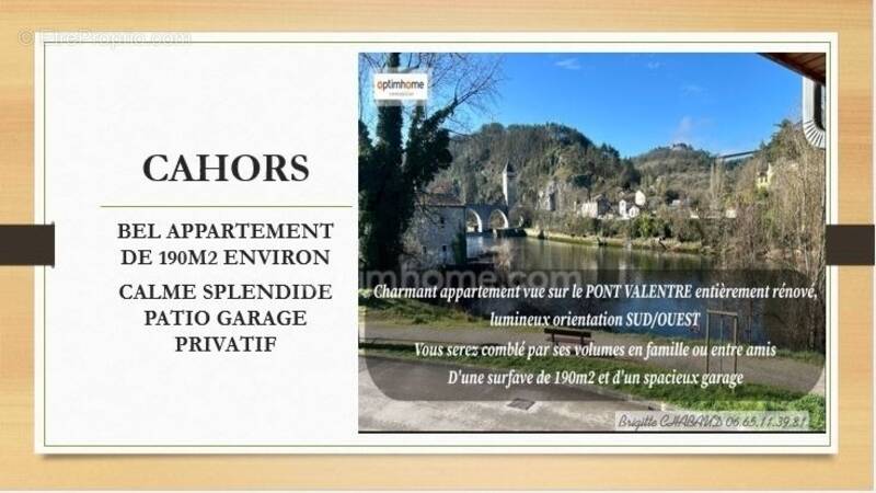 Appartement à CAHORS