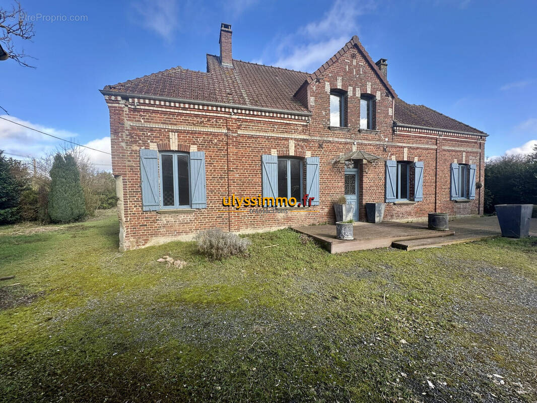 Maison à BEAUCOURT-EN-SANTERRE