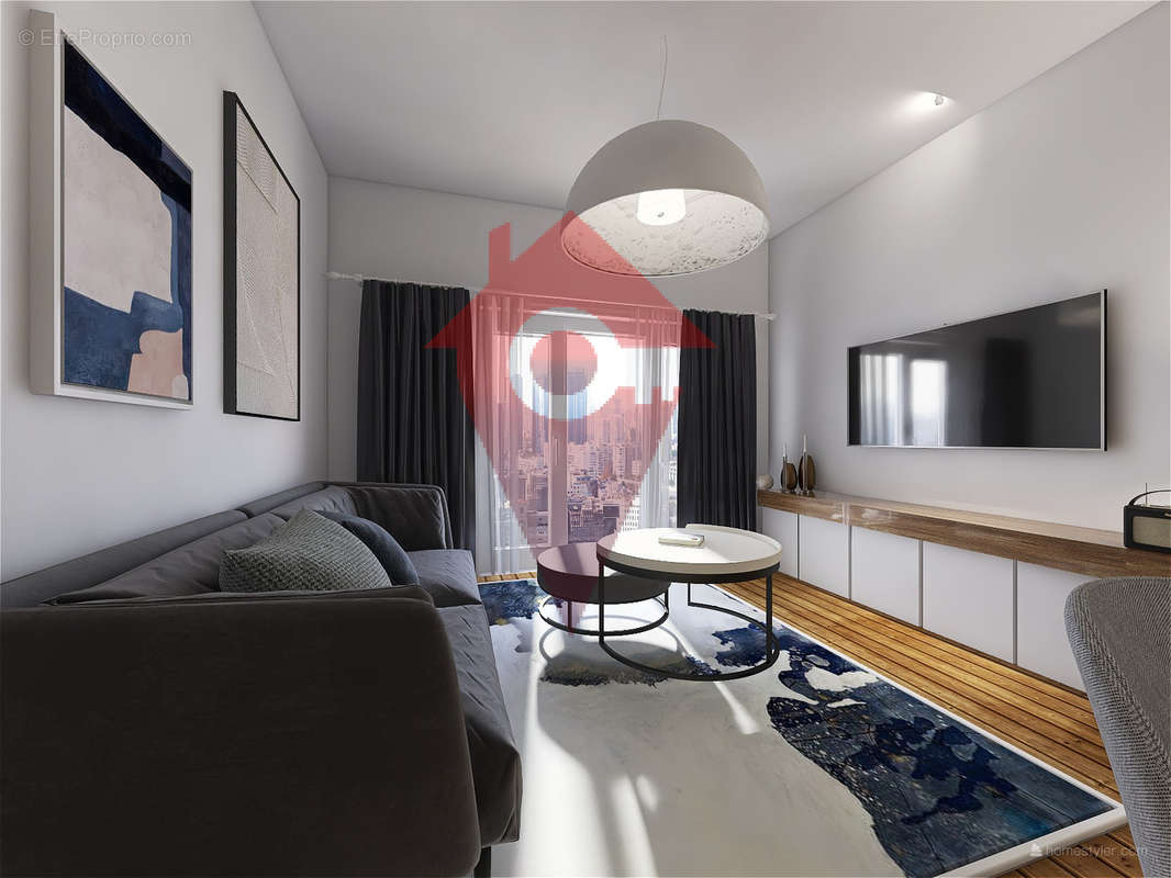 Appartement à PARIS-19E