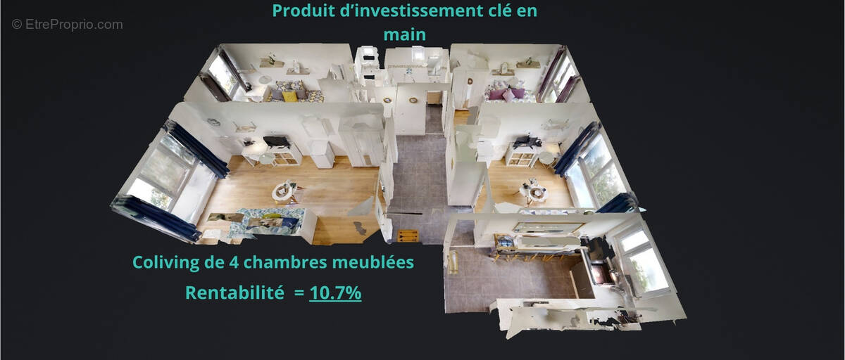 Appartement à PIERREFITTE-SUR-SEINE