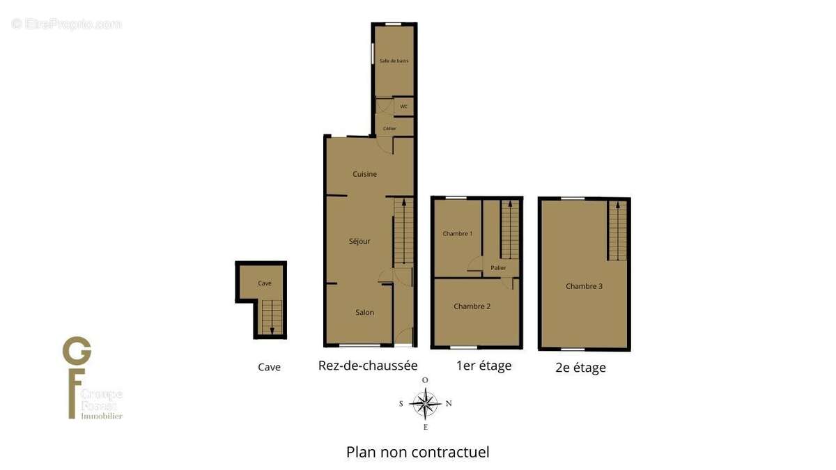 PLAN NON CONTRACTUEL - Maison à WASQUEHAL