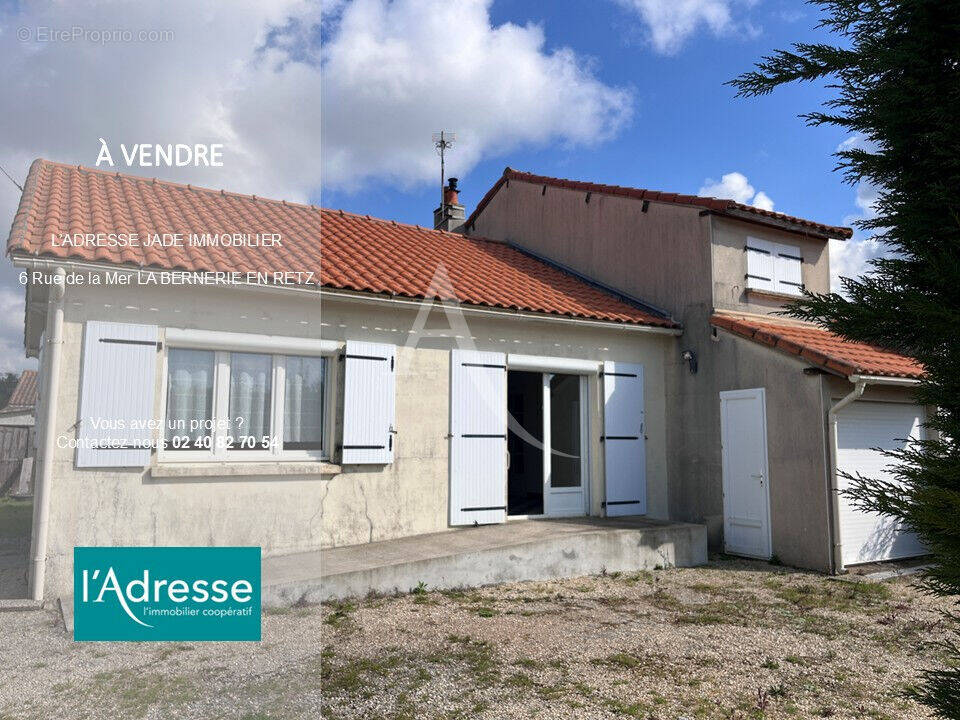 Maison à LA BERNERIE-EN-RETZ