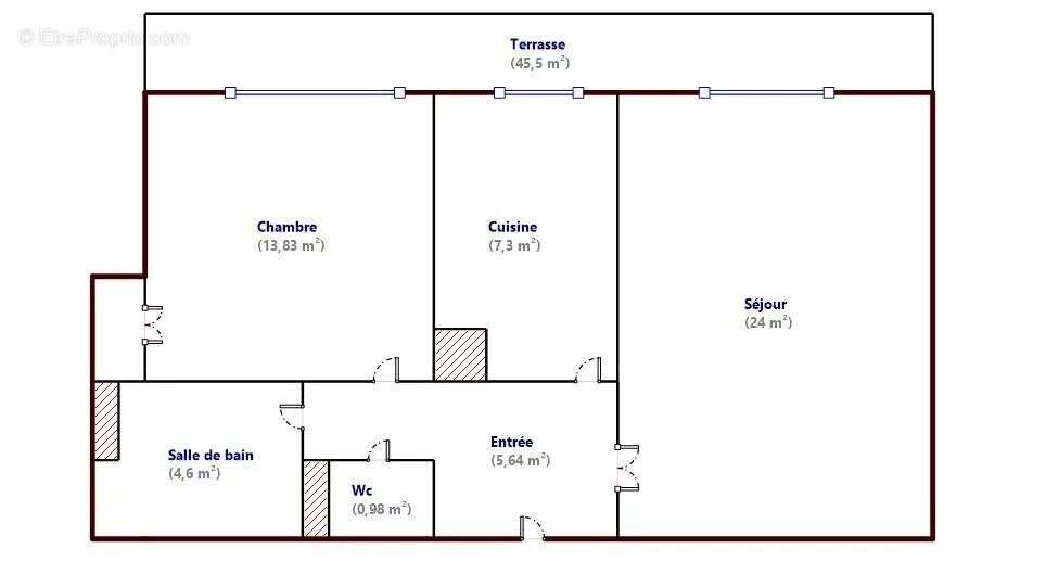 Appartement à LE CANNET