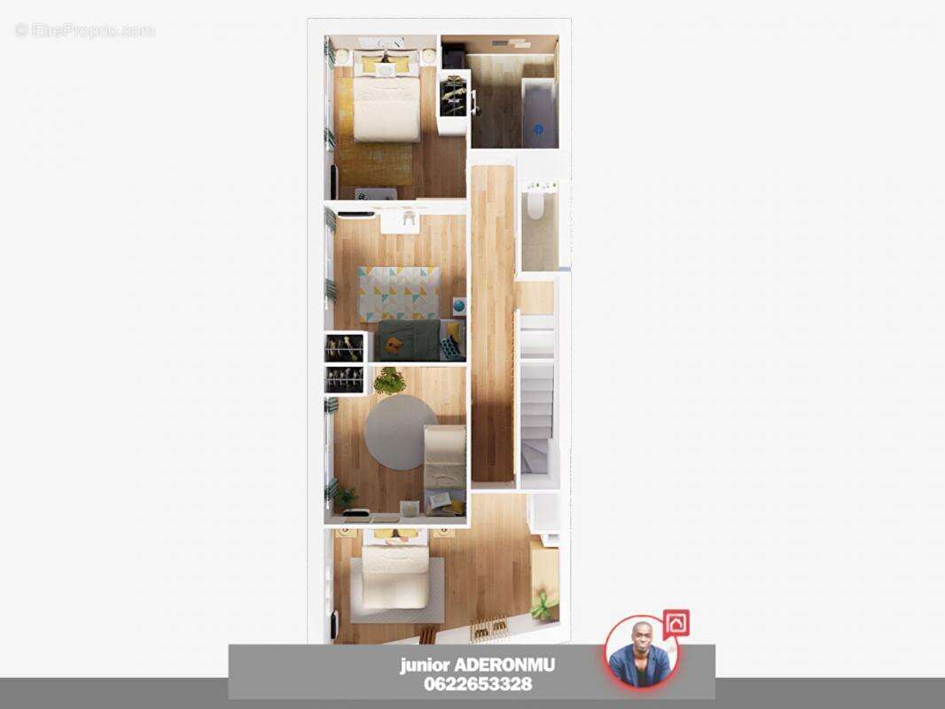 Appartement à L&#039;ILE-SAINT-DENIS