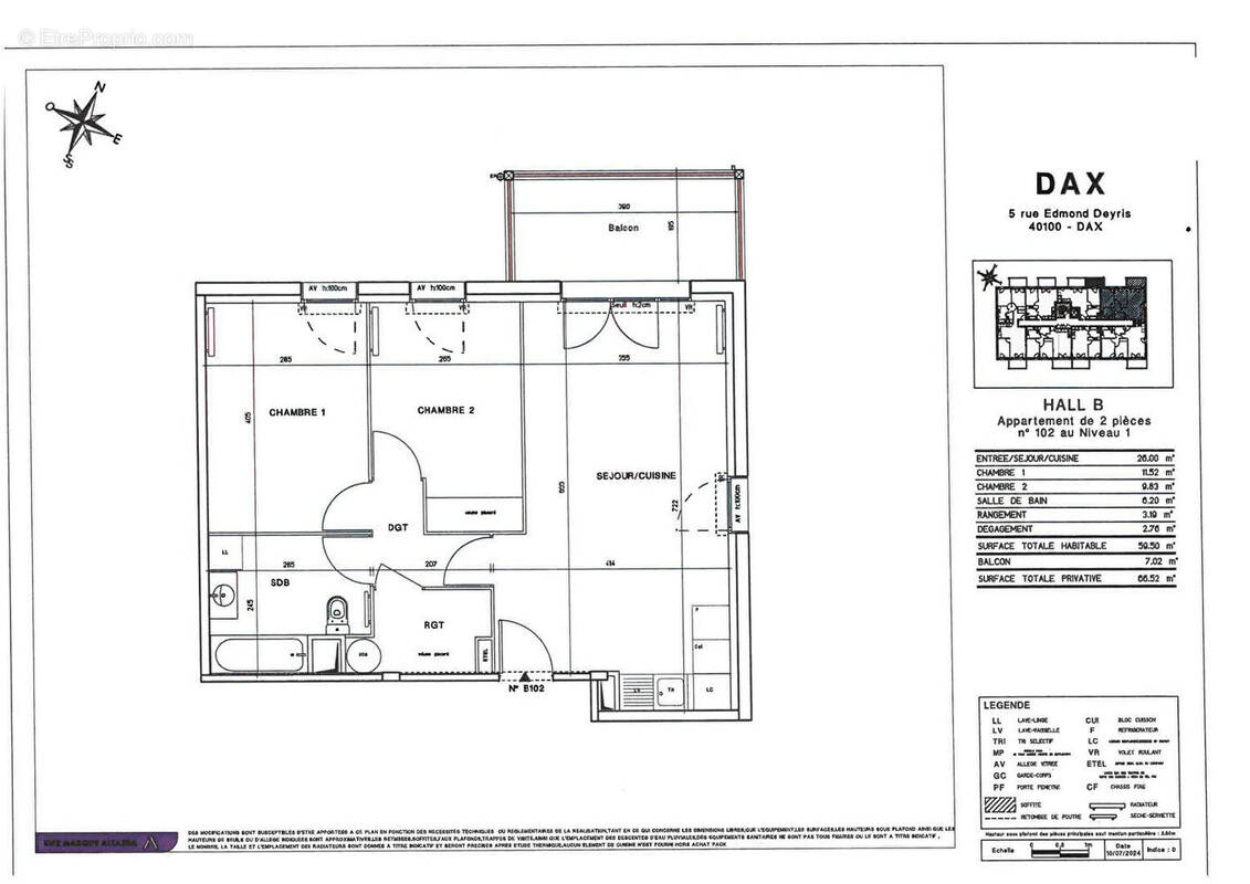 Appartement à DAX