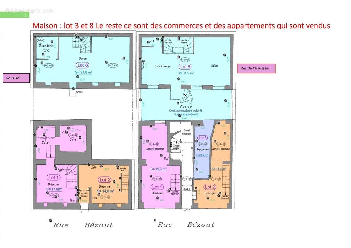 Maison à PARIS-14E