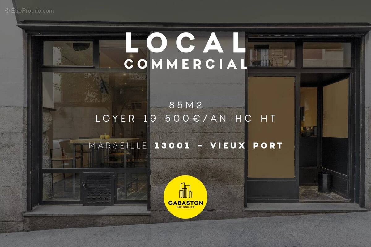 Commerce à MARSEILLE-1E