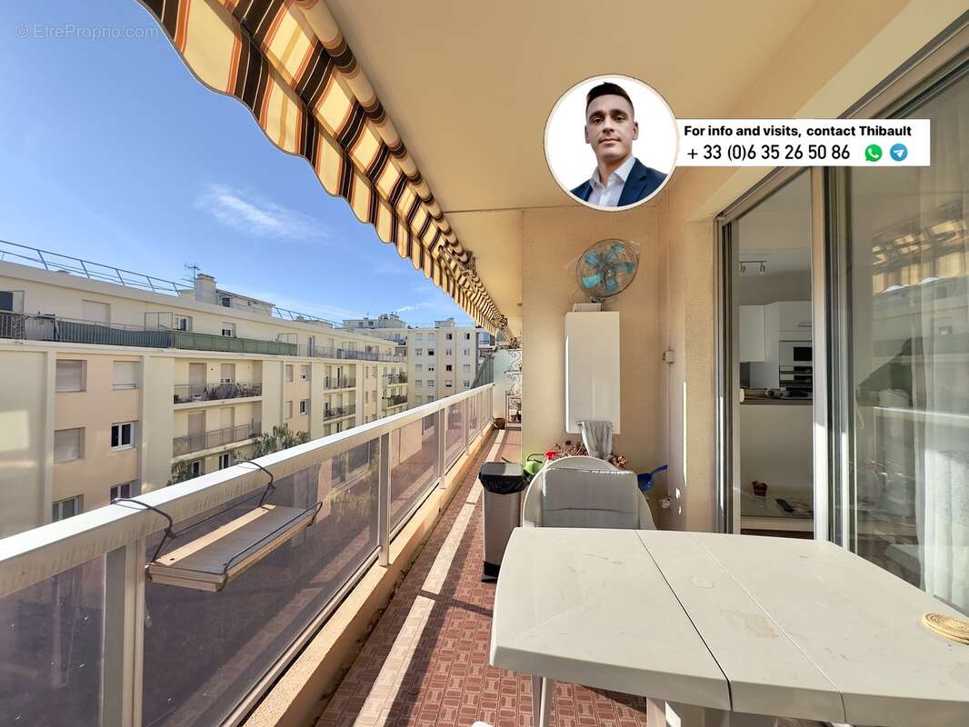 Appartement à SAINT-LAURENT-DU-VAR