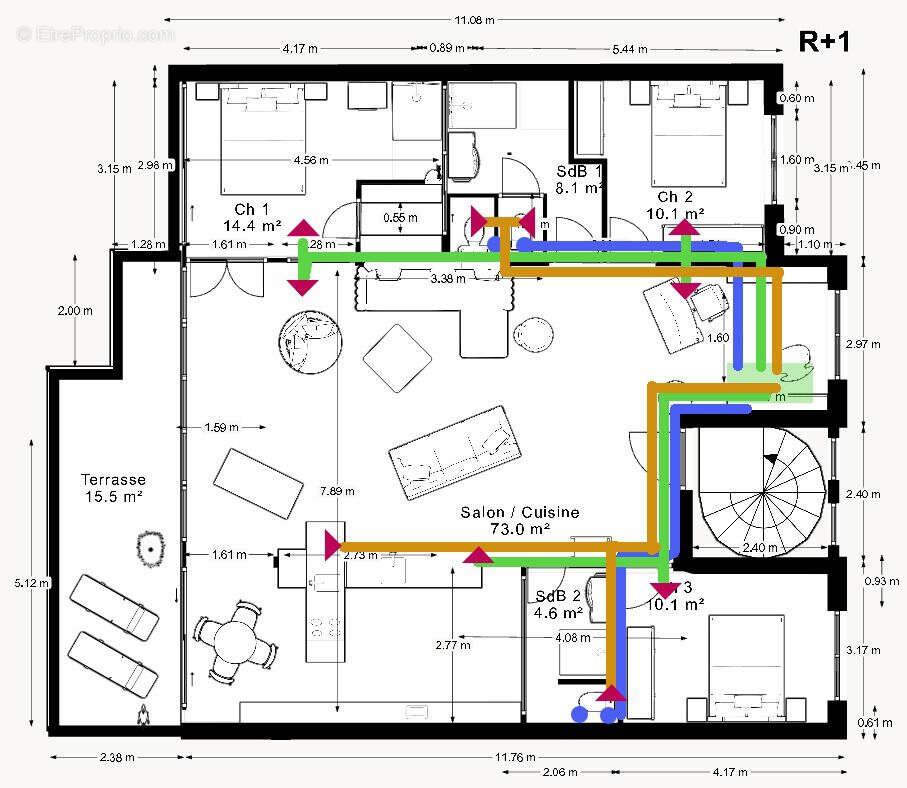 Appartement à PALAVAS-LES-FLOTS