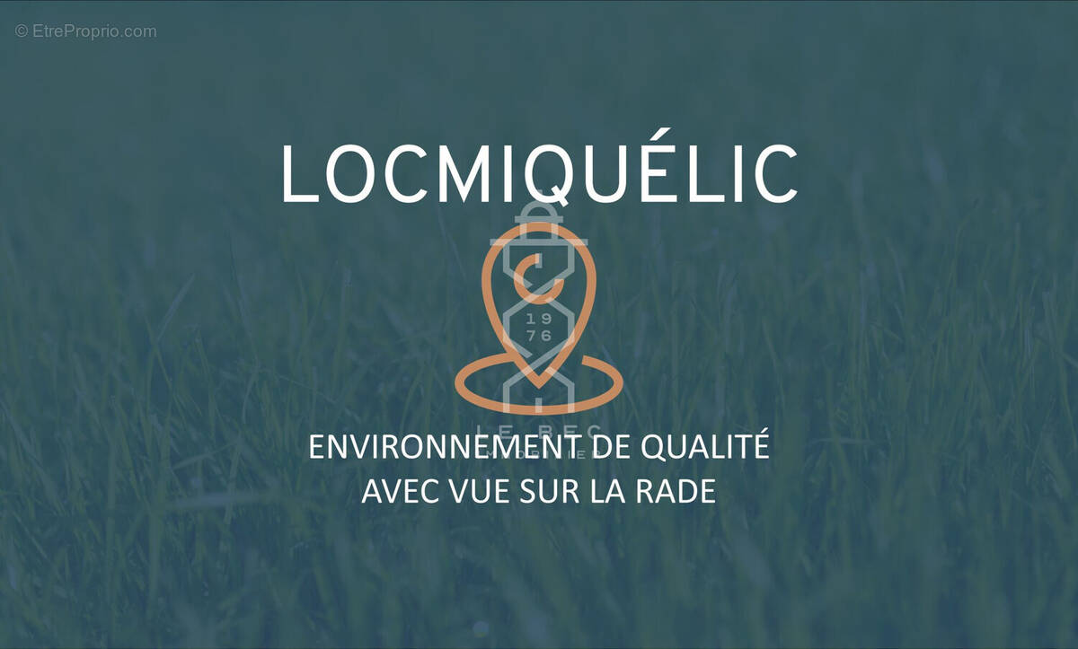 Terrain à LOCMIQUELIC