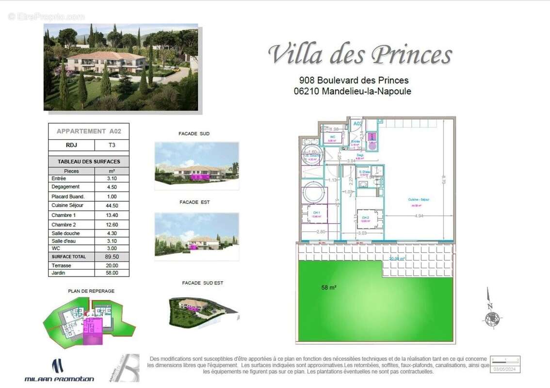 Photo 2 - Appartement à MANDELIEU-LA-NAPOULE