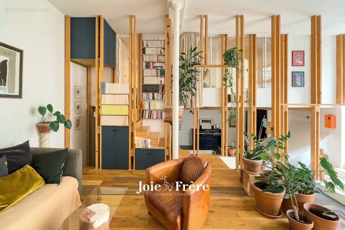 l&#039;estrade du loft en duplex - Appartement à PARIS-18E